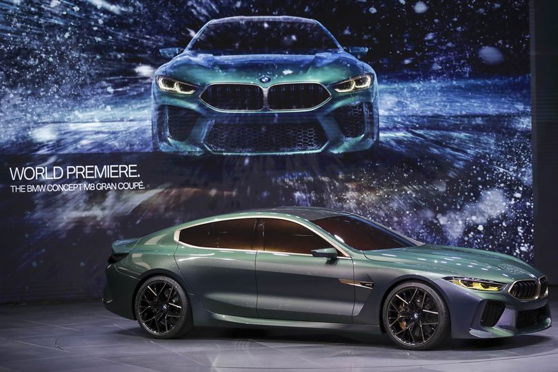 bmw's m8 gran coupe concept is more sport than sedan