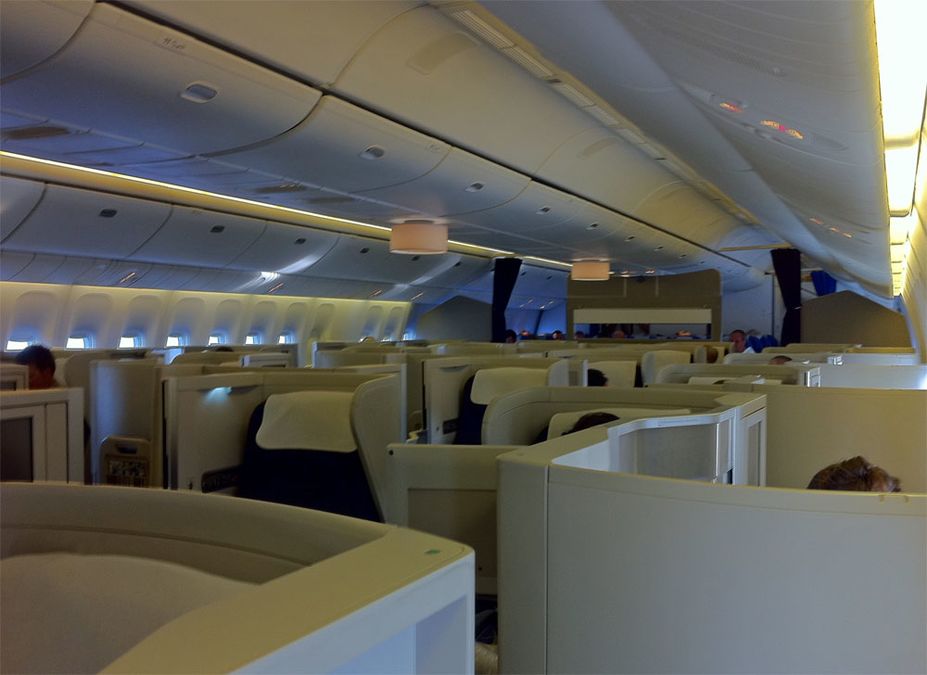 British Airways' Club World Business Class: BA16 from Sydney to Singapore