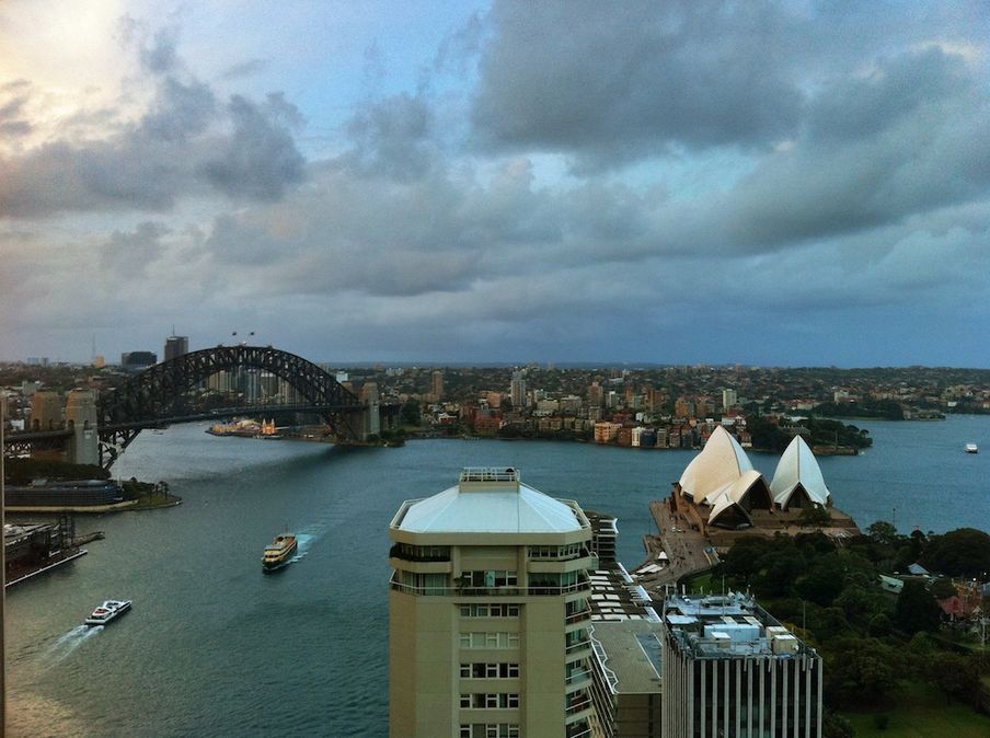 InterContinental Sydney: panoramic Club lounge is a real gem