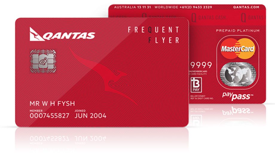 qantas travel card change pin