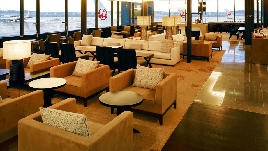 Japan Airlines first class lounge, Tokyo Narita Airport