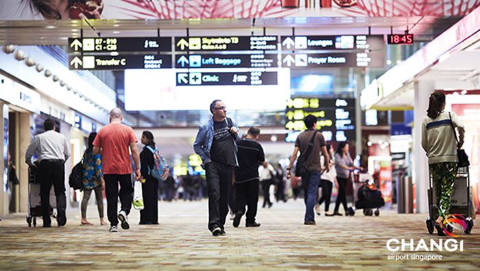 Singapore Changi Airport Tour Terminal 3 Transit Timeshift Video 