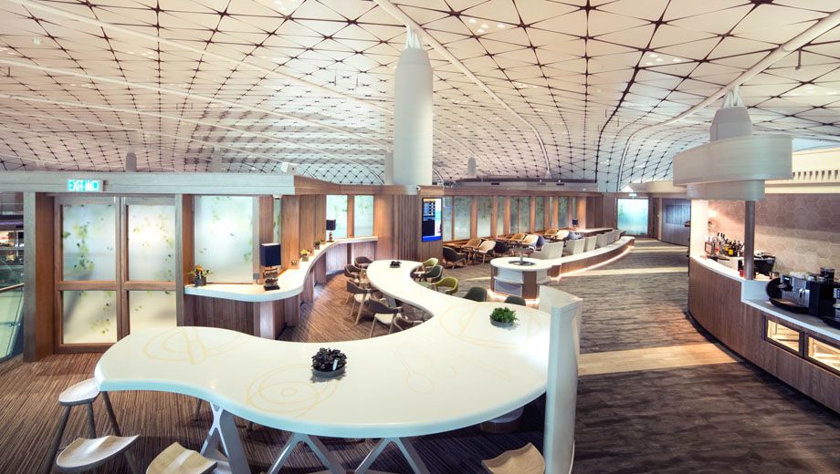 Hong Kong Airlines' Club Autus business class lounge, Hong Kong