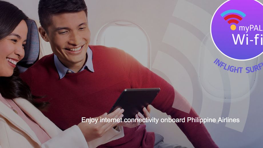 Philippine Airlines inflight Internet service