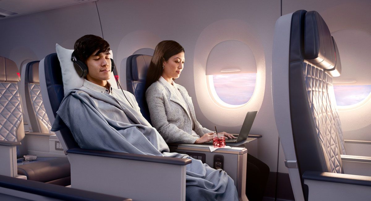 Delta Air Lines inflight WiFi (Boeing 777-200LR, Sydney-LAX)