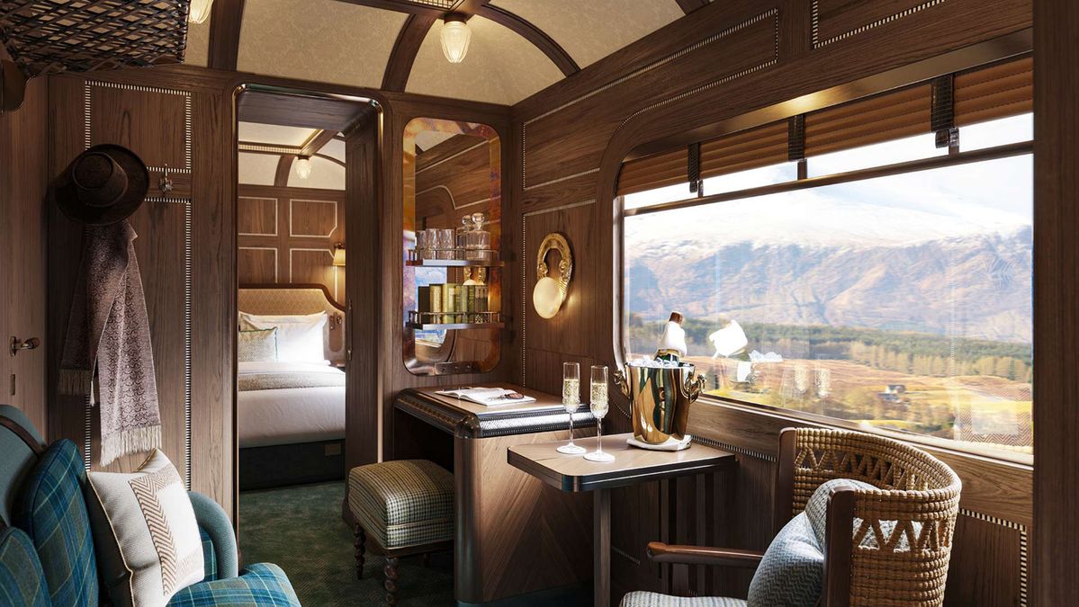 Inside The World's First Private Luxury Train From Top Yacht Designer