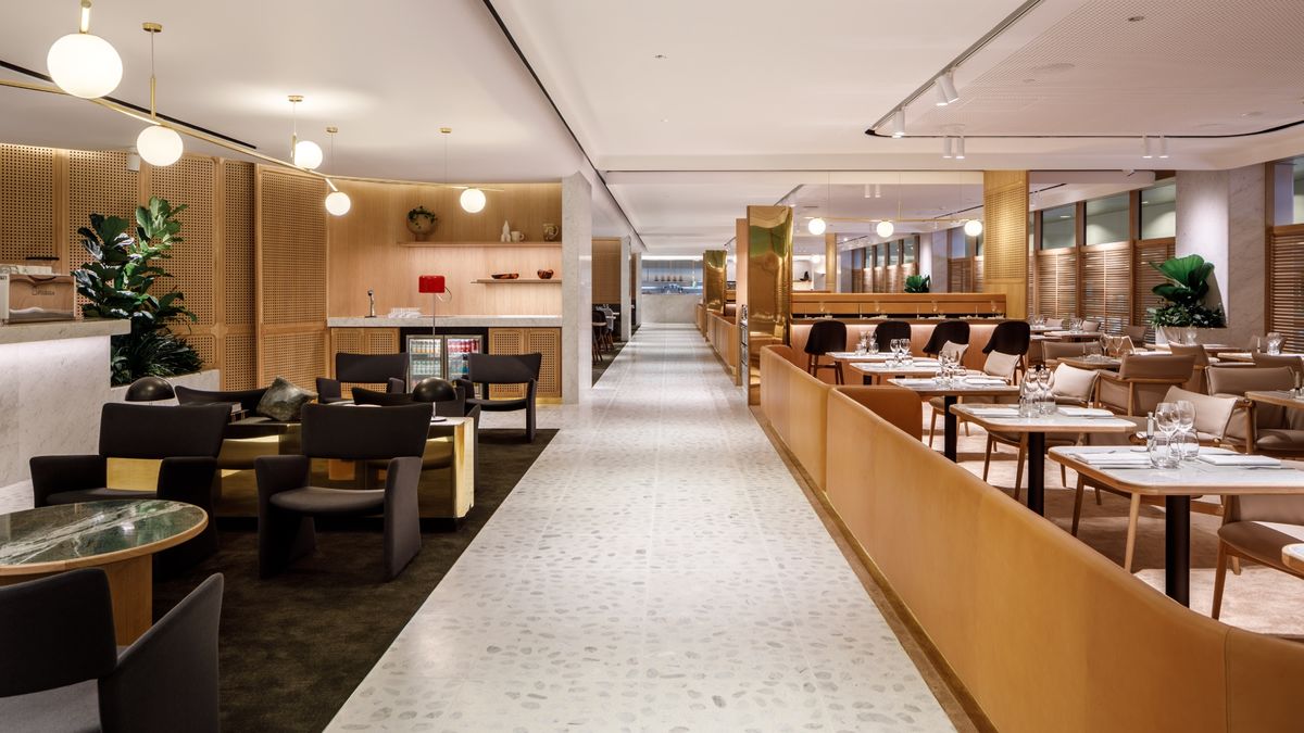 Qantas Singapore first class lounge: new mid-2024 menu