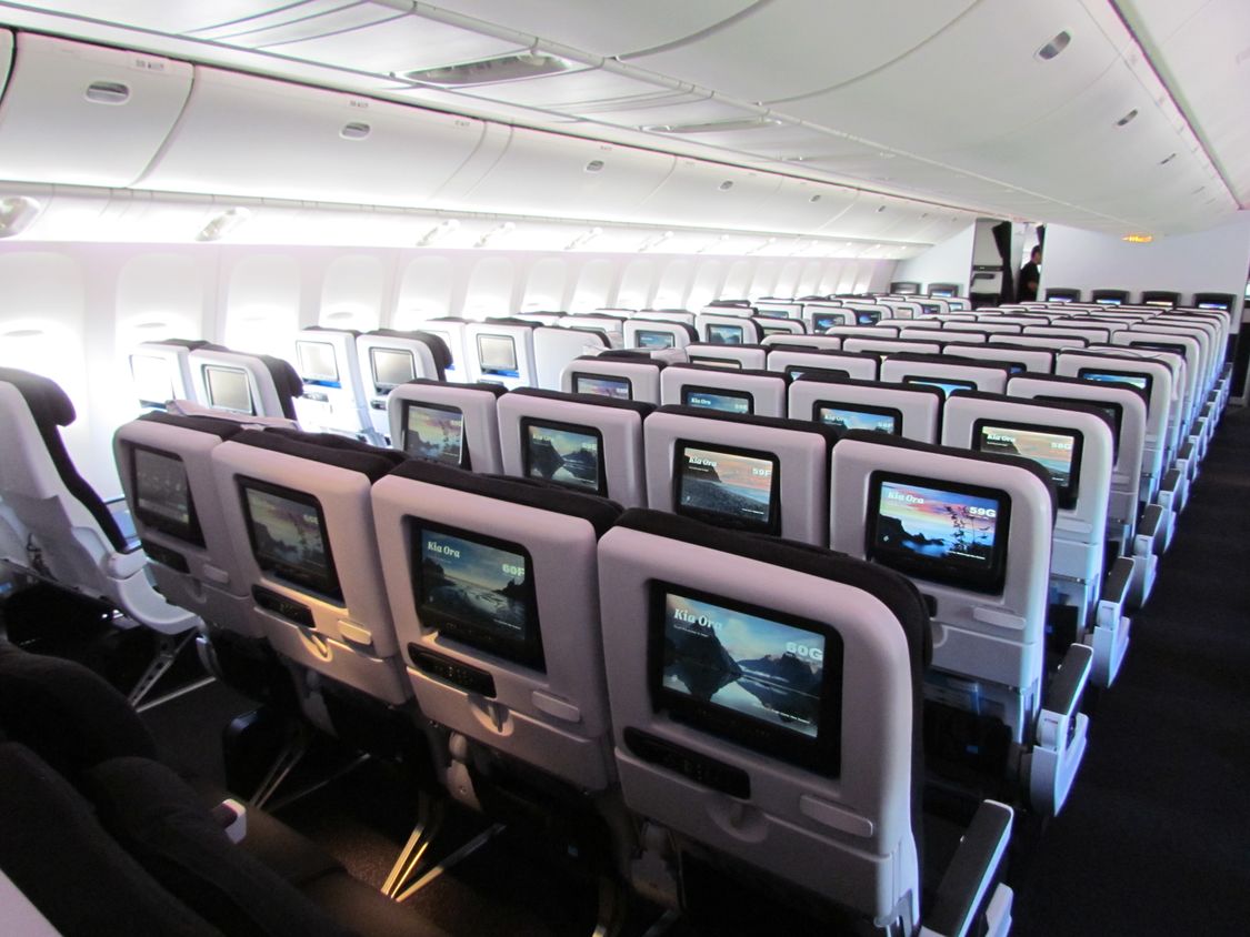 Air New Zealand's Economy and Skycouch 