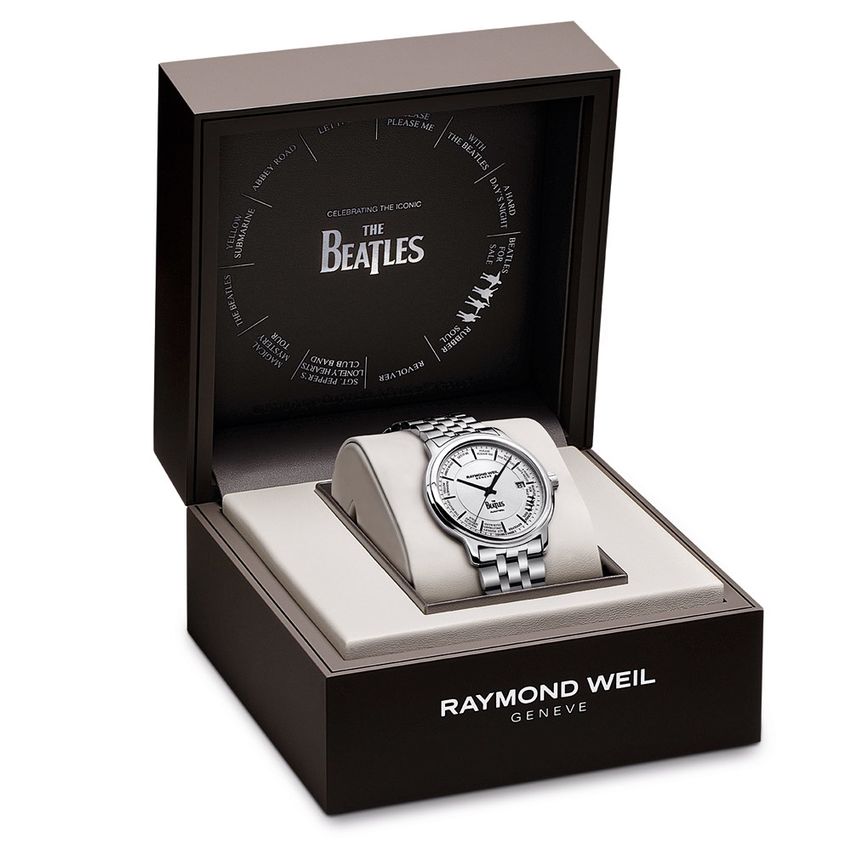 Benchpeg | Raymond Weil to Release third edition maestro The Beatles  timepiece in April