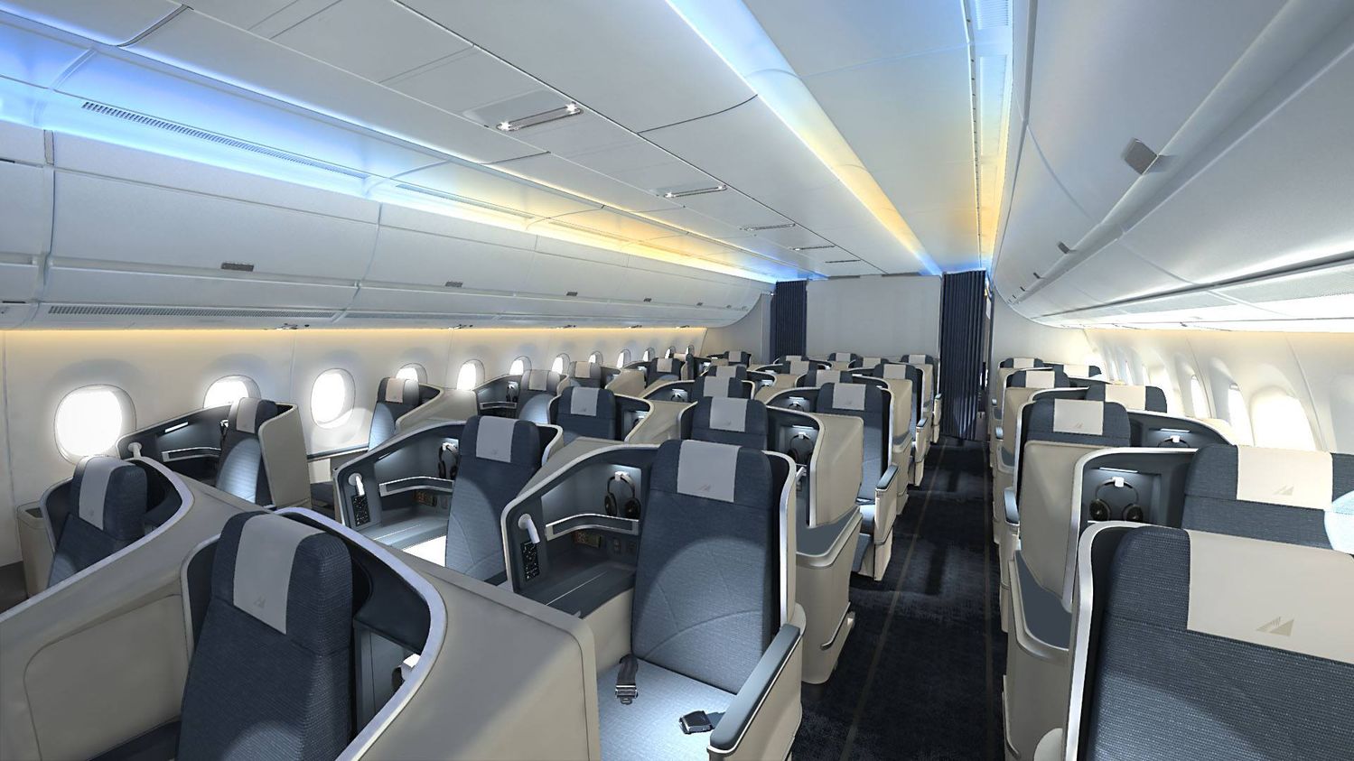 Philippine Airlines teases “improved” business class on its new A350s ...