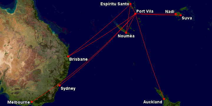 Using Qantas frequent flyer points to book Air Vanuatu flights ...