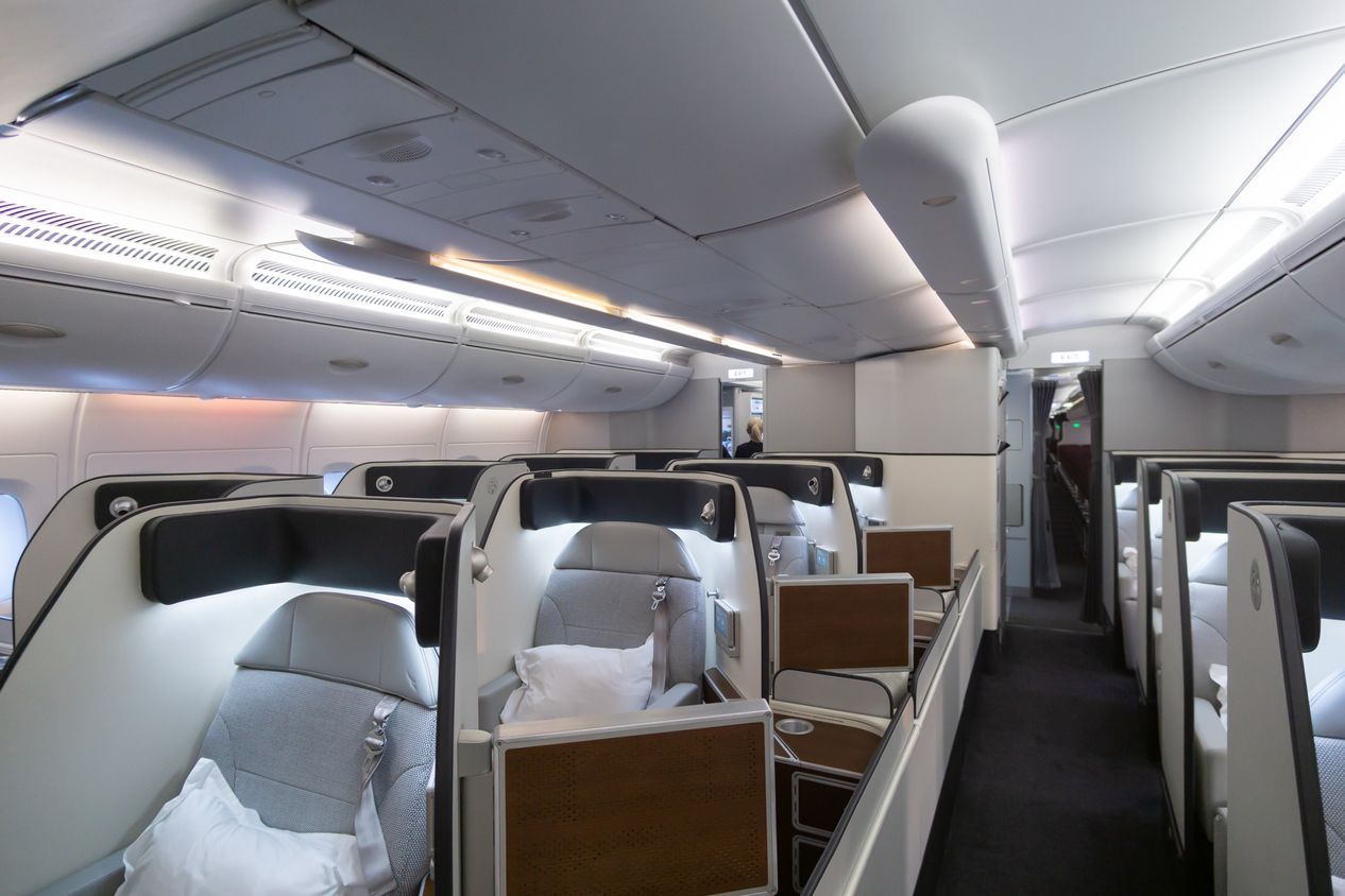 A380 First Class Cabin