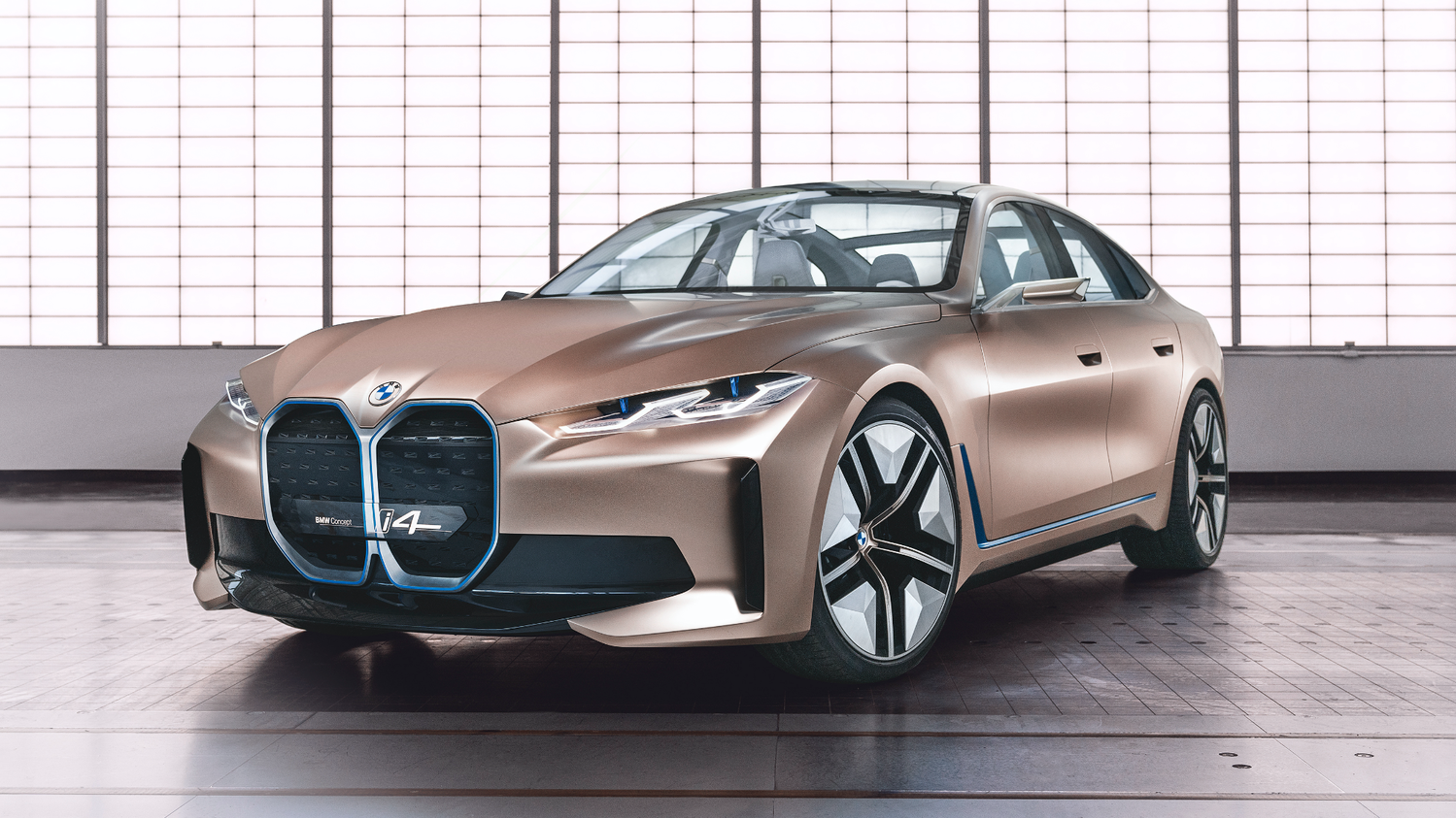 BMW unplugs stylish all-electric Concept i4 Gran Coupe ...