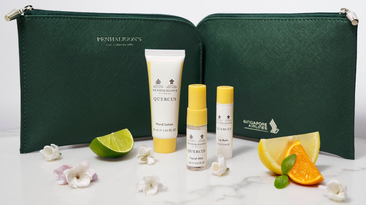 Here is Singapore Airlines’ longawaited business class amenity kit