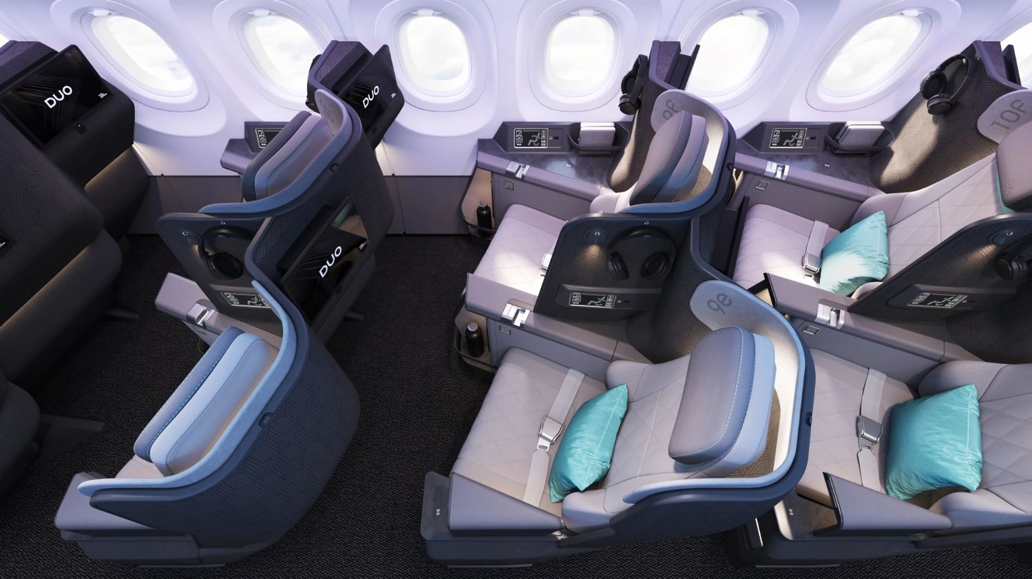 Qantas A321XLR business class: recliners first, flatbeds later ...