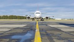 Plane landed as Christchurch earthquake hit