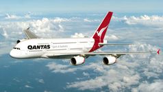 Qantas A380 to HK