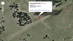Badgery's Creek airport on Google Maps