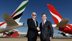 QF/EK start trans-Tasman flights