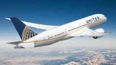 UA's Boeing 787-9 for MEL-LAX