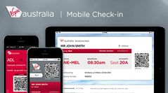 Virgin Australia check-in goes paperless