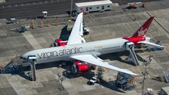 Virgin Atlantic's Boeing 787 breaks cover