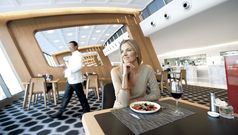 Qantas First Lounge's new Summer menu