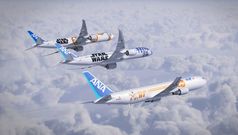 Photos: ANA's  Boeing 'Star Wars' jets