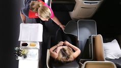 Qantas launches new business class meals