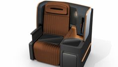 Qantas designer's business class seat