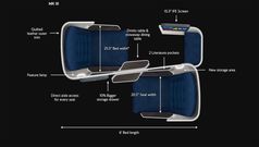 Revealed: BA's Airbus A350 Club World seat