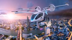 Airlines pour billions into flying taxis