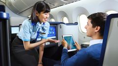 ANA switches on free WiFi in business class