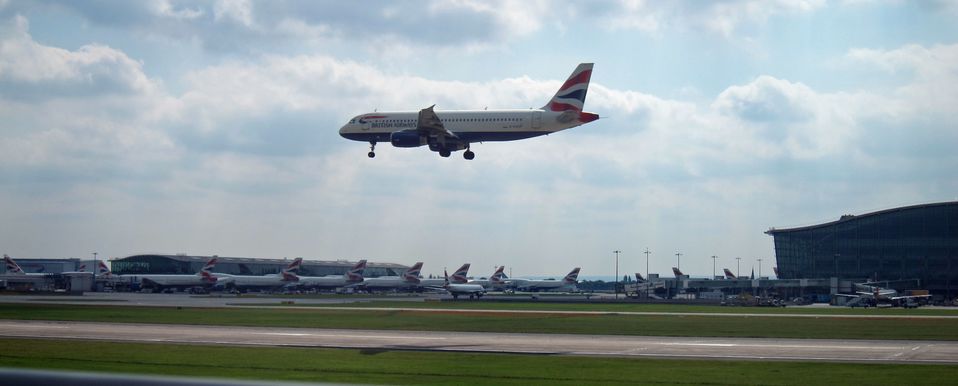 The future? Whizzing around above the airport while planes land over your head.