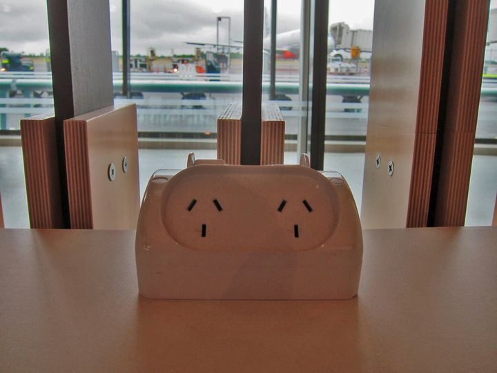 (No, we don't know any designers who don't use Apple laptops either. So why do so many lounges have power points that don't work with MacBook power adaptors?)