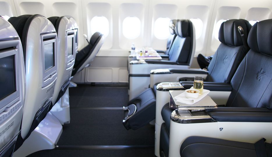 Virgin's first two A330s feature recliners and a middle seat, while the next A330s will sport lie-flat seats and a 2-2-2 layout