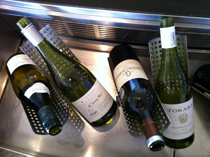 This is an impressive selection of whites -- for the red range, check out the gallery at the top of the "Dining" section of this review.