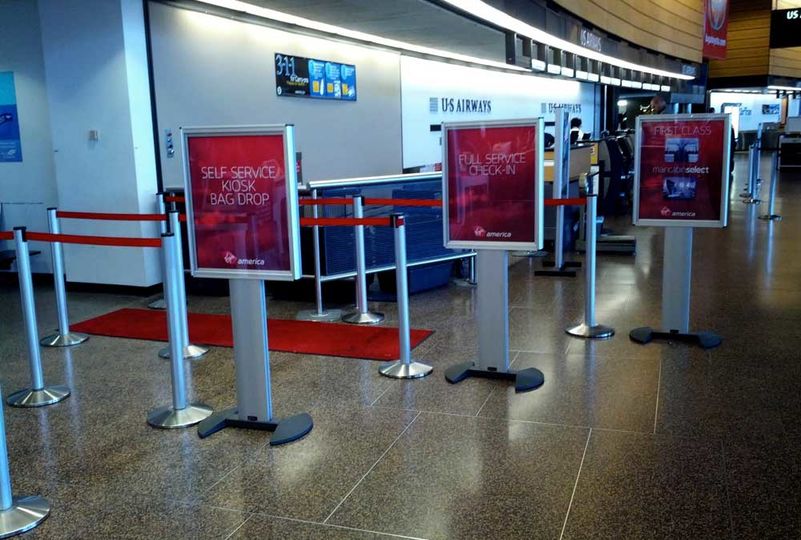 Virgin America rolls out the red carpet for priority check-in
