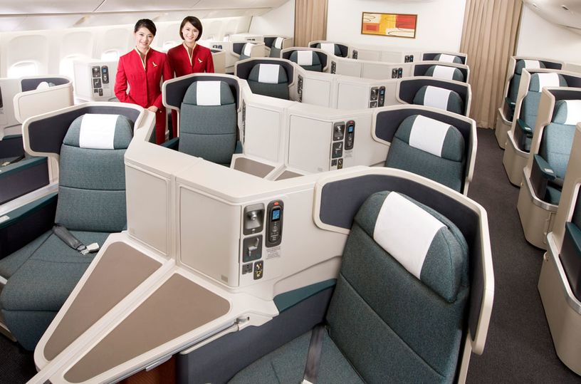 Best International Business Class: Cathay Pacific