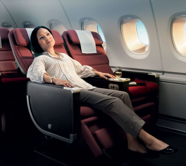 Best International Premium Economy: Qantas