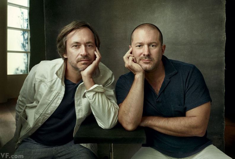 Marc Newson and Jonny Ive. Vanity Fair