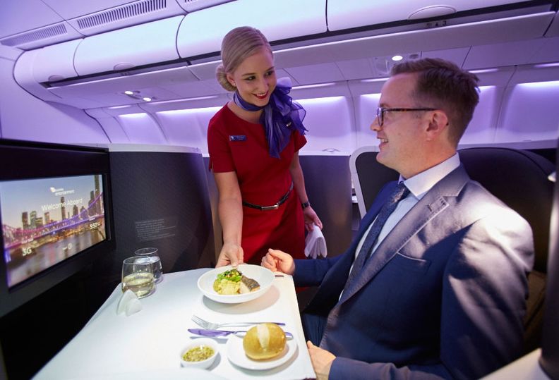 Waitlist for an upgrade to The Business on your next Sydney-Perth flight...
