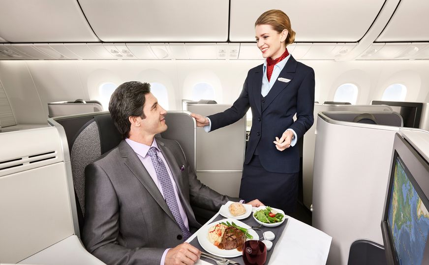 Air Canada's international business class is now Signature Class