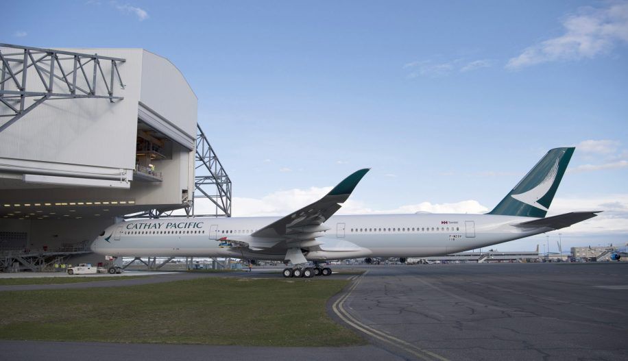 Cathay Pacific's first Airbus A350-1000 will arrive into Hong Kong on June 20
