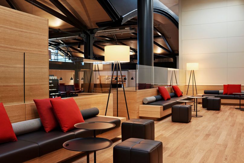 The swish Swiss lounges at Zurich's Lounge Centre A