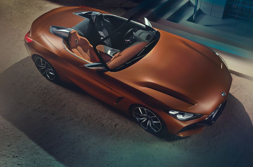 Calvin Luk's highly-feted 2017 concept design for the BMW Z4