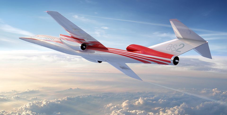 The Aerion AS2 supersonic business jet