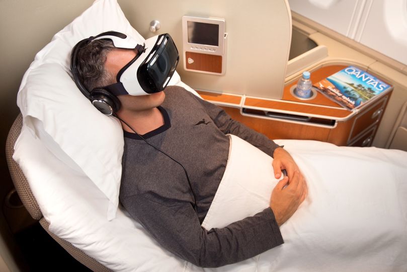 Virtual Reality headsets could take inflight entertainment to a whole new level