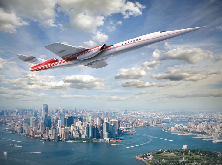 The Aerion AS2 is a supersonic business jet