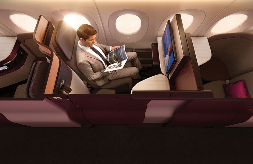 Qsuites on a single-aisle jet? Not quite, but if anybody could get close, it'd be Qatar Airways...